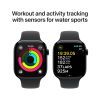 Смарт-часы Apple Watch Series 10 GPS + Cellular 42mm Jet Black Aluminium Case with Black Sport Band - M/L (MWX73QH/A) изображение 4
