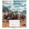 Тетрадь Школярик Machines of might 12 листов линия (012-3517L)
