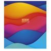 Зошит Школярик Cloud colorful 48 аркушів лінія (048-3161L)