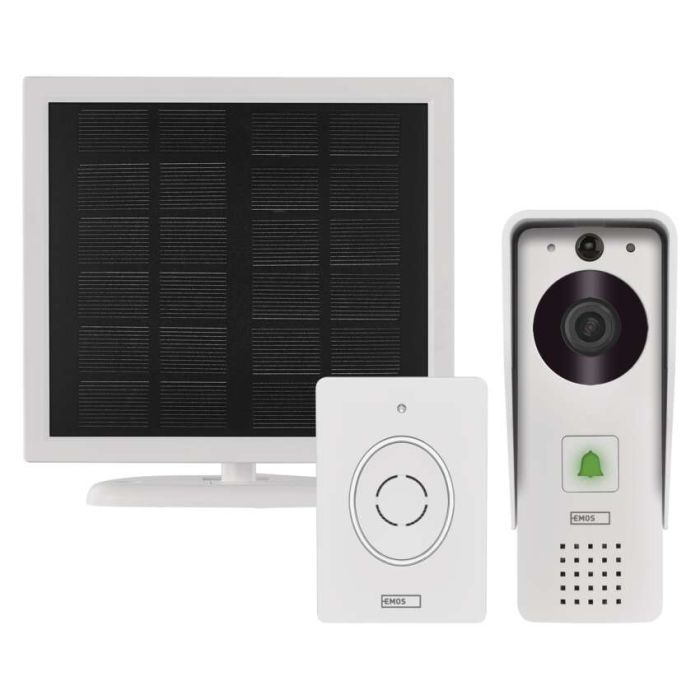 Видеодомофон EMOS GoSmar Wi-Fi video solar panel (H4030) изображение 2