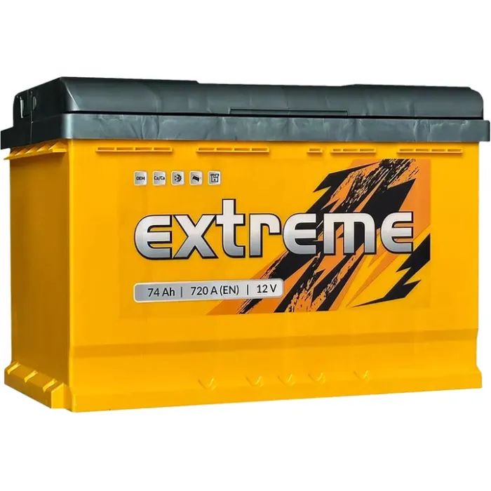 Аккумулятор автомобильный Extreme 6CT-74 A (0)
