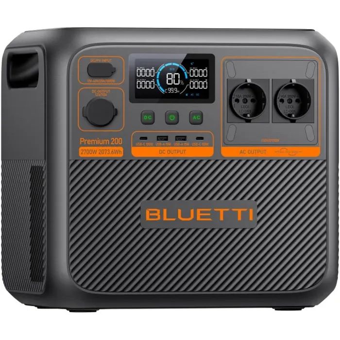 Зарядна станція BLUETTI PREMIUM 200 V2 2700W (PREMIUM 200 V2) зображення 2