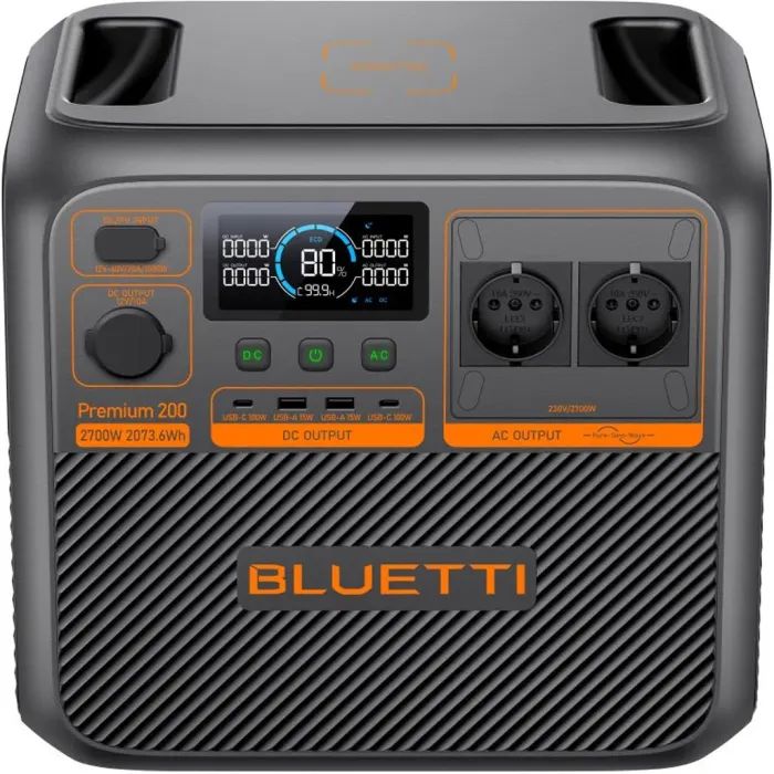 Зарядна станція BLUETTI PREMIUM 200 V2 2700W (PREMIUM 200 V2) зображення 4