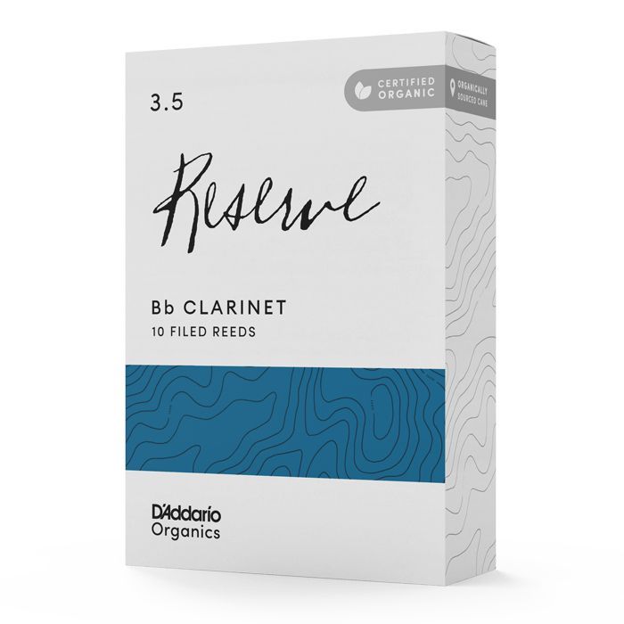 Трость для кларнета D'Addario Organic Reserve Bb Clarinet #3.5 - 10 Pack (ODCR1035)
