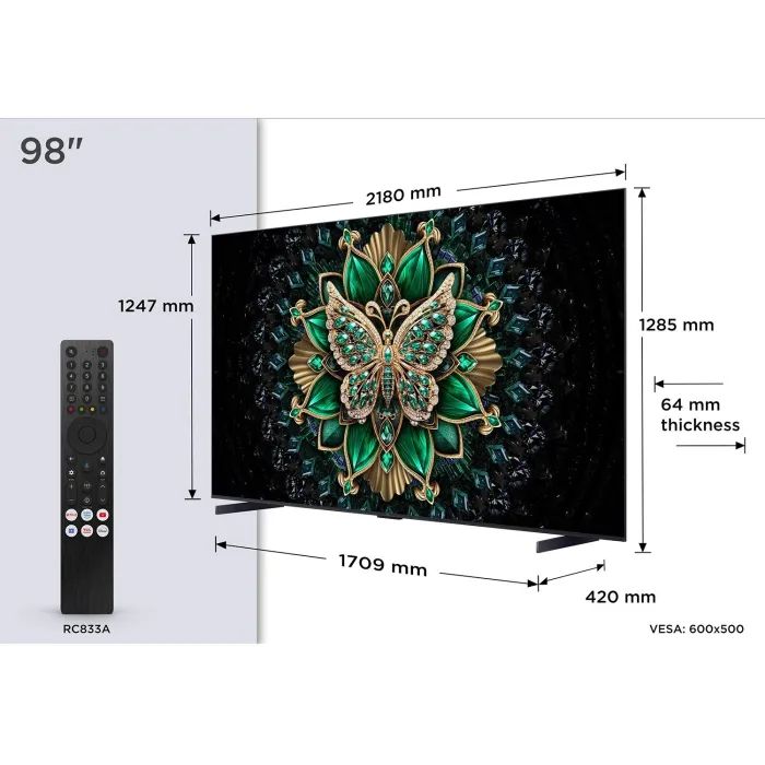 Телевизор TCL 98C6K изображение 6