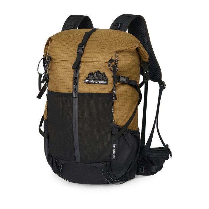 Рюкзак туристический Naturehike CNK2300016, 30+5 л, коричневий (6976507661133) изображение 14