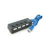 Концентратор Voltronic USB 3.0 to 4xUSB with switches (YT-3H4S/1TB) зображення 4