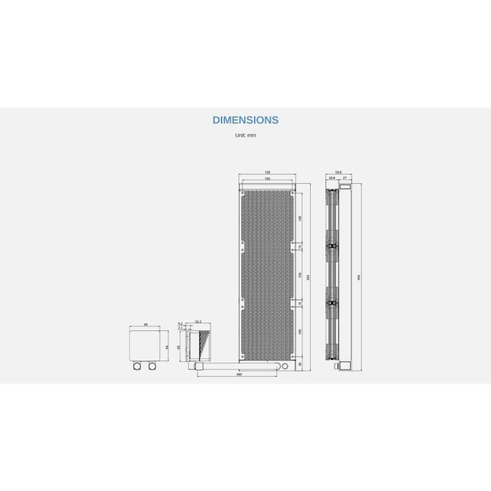 Система жидкостного охлаждения Enermax Aquafusion II 360 ARGB (ELC-AQFS360-SQA) изображение 11