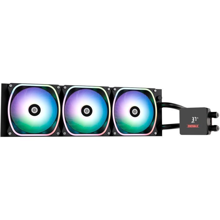 Система жидкостного охлаждения Enermax Aquafusion II 360 ARGB (ELC-AQFS360-SQA) изображение 3