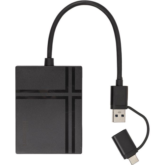 Зчитувач флеш-карт HiSmart CF + SD + TF + MS + XD (CA913824)