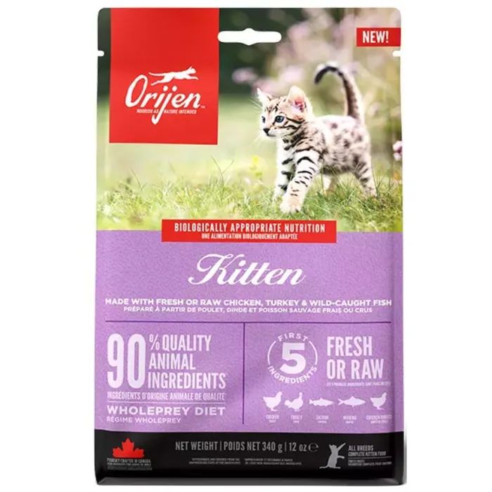Сухой корм для кошек Orijen Kitten 1.8 кг (0064992718862)
