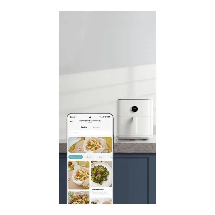 Мультипіч Xiaomi Smart Air Fryer MAF10 White (6.5L) зображення 3