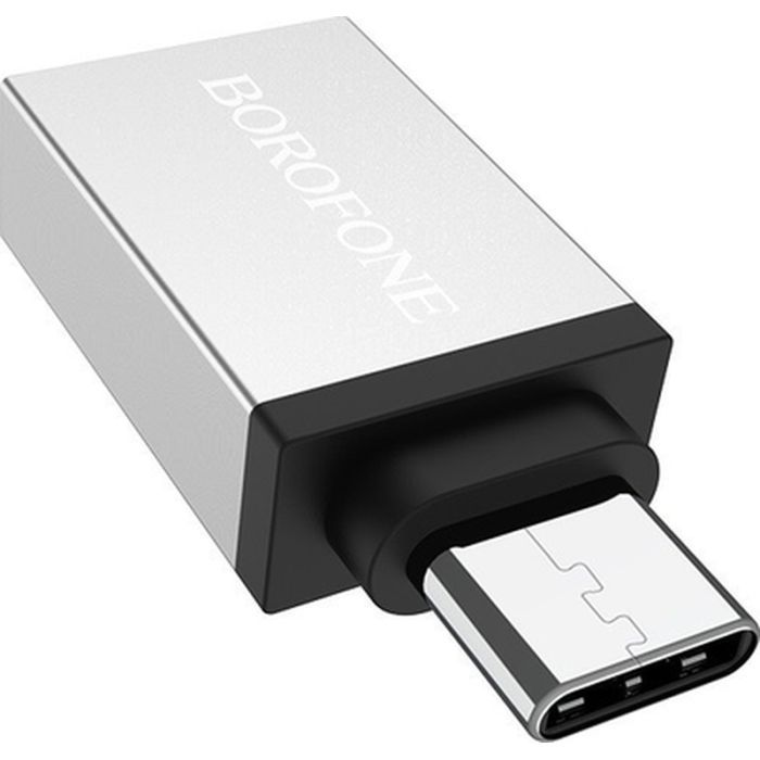 Перехідник OTG USB 3.0 AF to USB-C BOROFONE (6957531090328) зображення 2