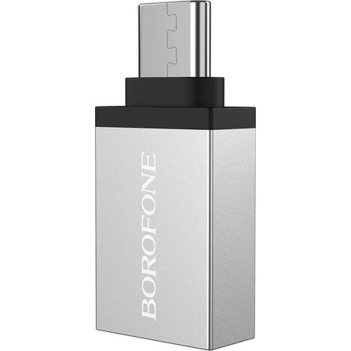 Перехідник OTG USB 3.0 AF to USB-C BOROFONE (6957531090328) зображення 3