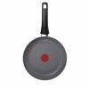 Сковорода Tefal Hard Stone 20 см, алюміній, бакеліт, сірий (D4560253) зображення 2