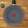 Сковорода Tefal Hard Stone 20 см, алюміній, бакеліт, сірий (D4560253) зображення 4