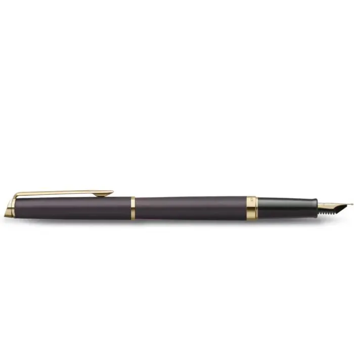 Ручка пір'яна Waterman HEMISPHERE Metallic Lava Black GT  FP F (12 090) зображення 4