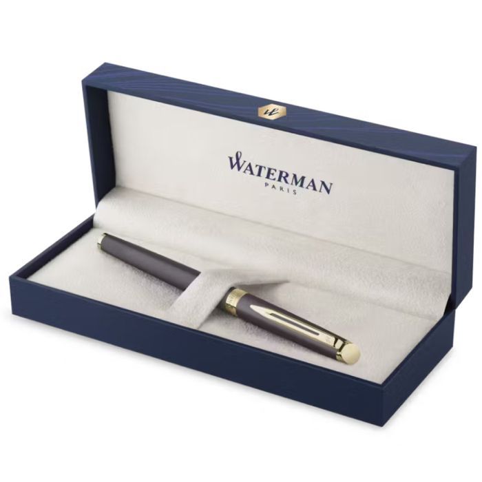 Ручка пір'яна Waterman HEMISPHERE Metallic Lava Black GT  FP F (12 090) зображення 5