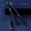 Ручка пір'яна Waterman HEMISPHERE Metallic Lava Black GT  FP F (12 090) зображення 6