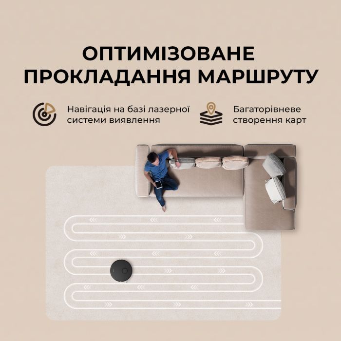 Пилосос Dreame Bot D20 White (RLD35GA) зображення 10