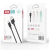 Дата кабель USB 2.0 AM to Lightning 1.0m 2.4A white XO (NB156-L-1-WH) зображення 2
