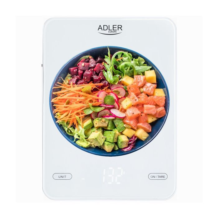 Ваги кухонні Adler AD 3177 white зображення 6