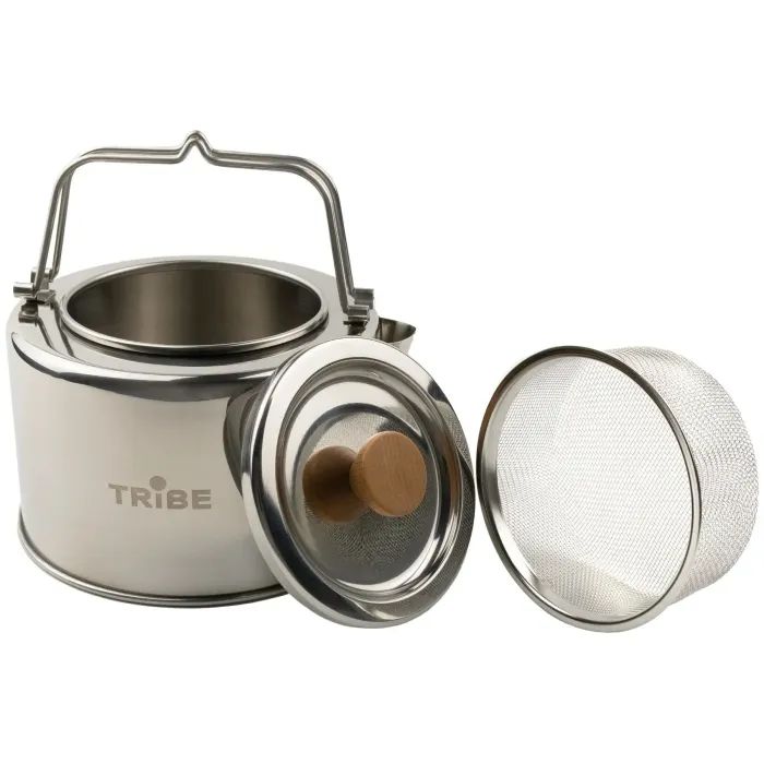 Чайник туристический Tribe Kettle 1,2 л сталевий (T-FI-0010-metal) изображение 3