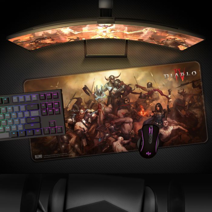Килимок для мишки Blizzard Diablo IV Heroes XL Speed (FBLMPD4HEROES21XL) зображення 4