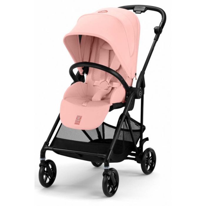 Коляска Cybex Melio Carbon Fog Grey (з бампером) (525000043)