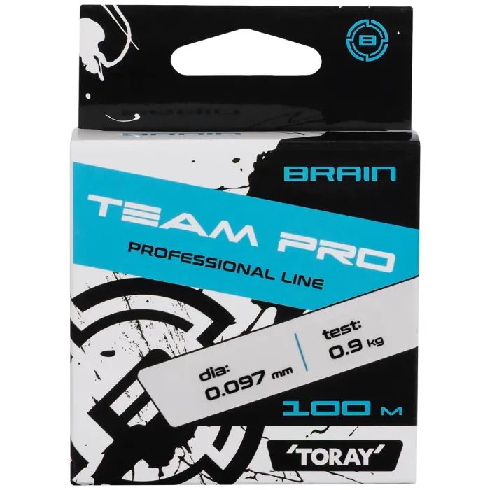 Леска Brain Team Pro 100m 0.11mm 1.2 kg (1858.26.92) изображение 2