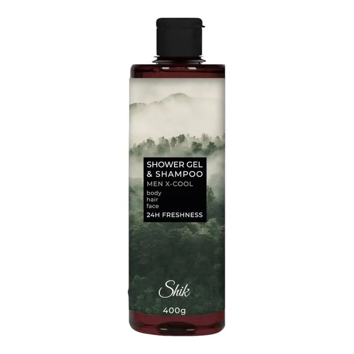 Гель для душу Shik Men X-Cool Shower Gel & Shampoo 400 г (4823107607134)