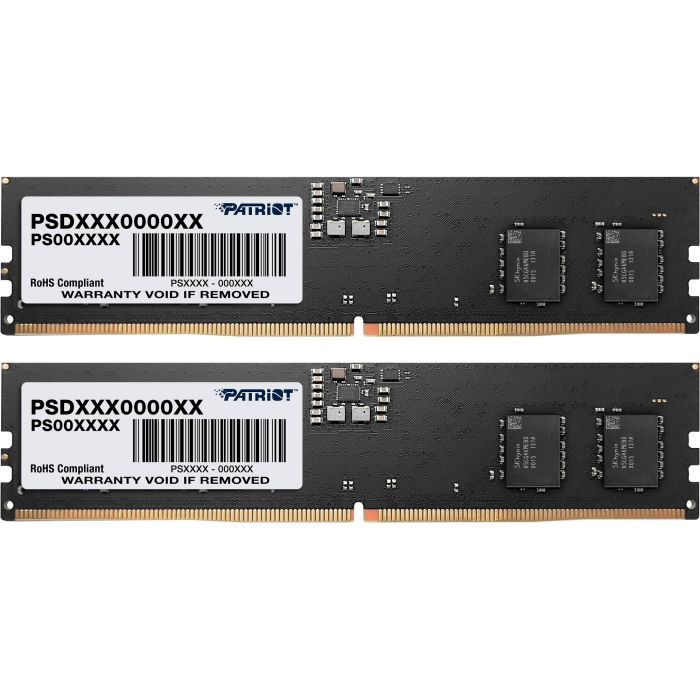 Модуль памяти для компьютера DDR5 16GB (2x8GB) 5200 MHz Signature Line Patriot (PSD516G5200K)