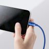 Дата кабель USB 2.0 AM to Lightning 1.2m 2.4A blue Baseus (CAJY000003) зображення 6