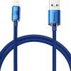 Дата кабель USB 2.0 AM to Lightning 1.2m 2.4A blue Baseus (CAJY000003)