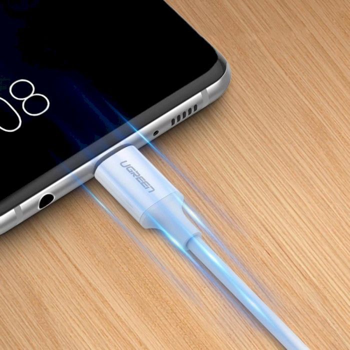 Дата кабель USB-C to USB-C 1.5m 5A 100W US300 black UGREEN (20528) изображение 3