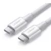 Дата кабель USB-C to USB-C 1.5m 5A 100W US300 white UGREEN (80370)