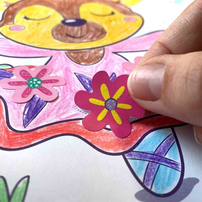 Набір для творчості Ses Creative Книжка-розмальовка 3-в-1 - Чарівний світ (00117S) зображення 4