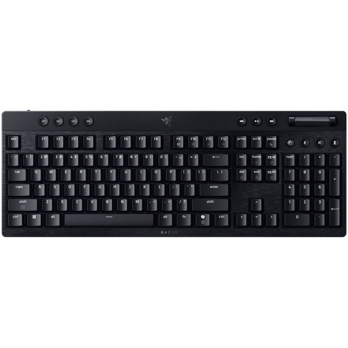 Клавиатура Razer BlackWidow V4 Low-Profile Wireless/Bluetooth/USB Green switch UA Black (RZ03-05270100-R3M1) изображение 8
