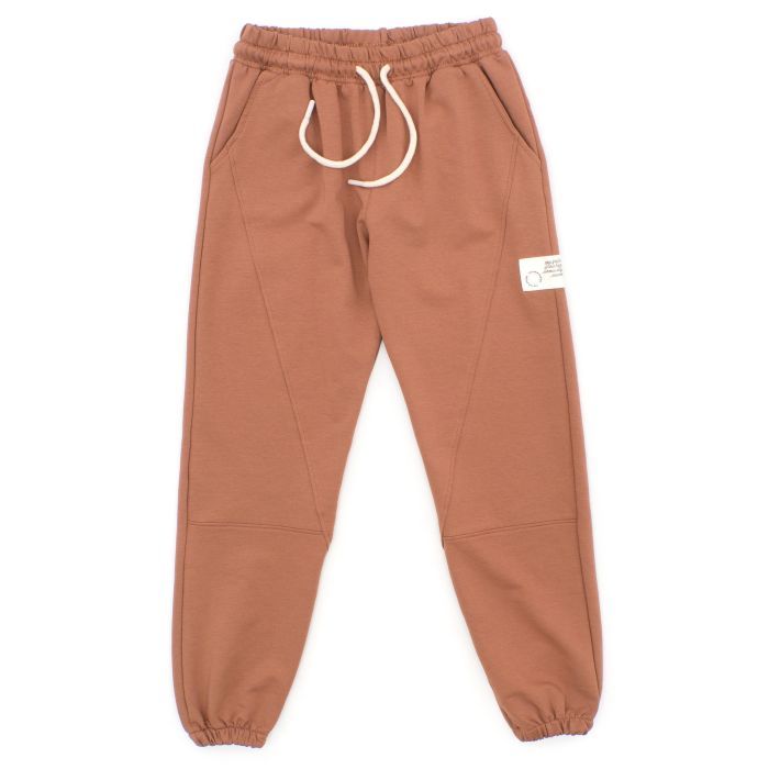 Штани дитячі Joi спортивні з манжетами (X-525-164G-brown)
