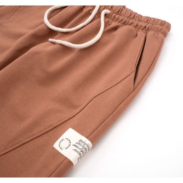 Штани дитячі Joi спортивні з манжетами (X-525-164G-brown) зображення 3