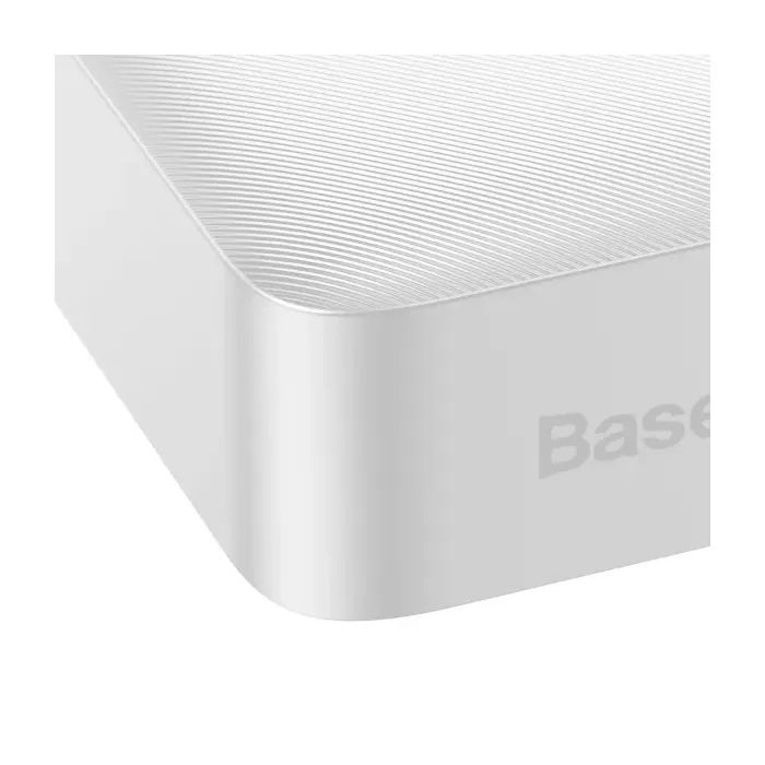 Батарея універсальна Baseus Bipow 20000mAh, Input(microUSB,Type-C), Output(2хUSB,Type-C), White (PPBD20K) зображення 5