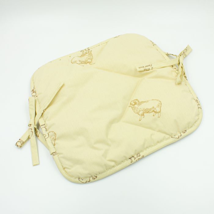 Подушка на стілець MirSon Бязь Gold Camel Line 40х40 см (2200006185840) зображення 3