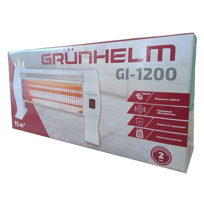 Обогреватель Grunhelm GI-1200 изображение 5