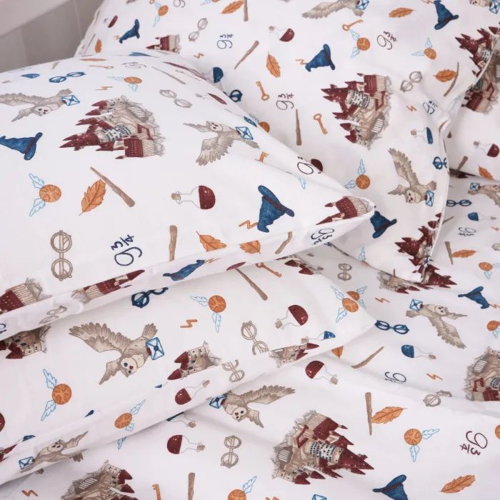 Постельное белье MirSon 013 Harry Potter Фланель 2x143x210 Семейный (2200009653636) изображение 12