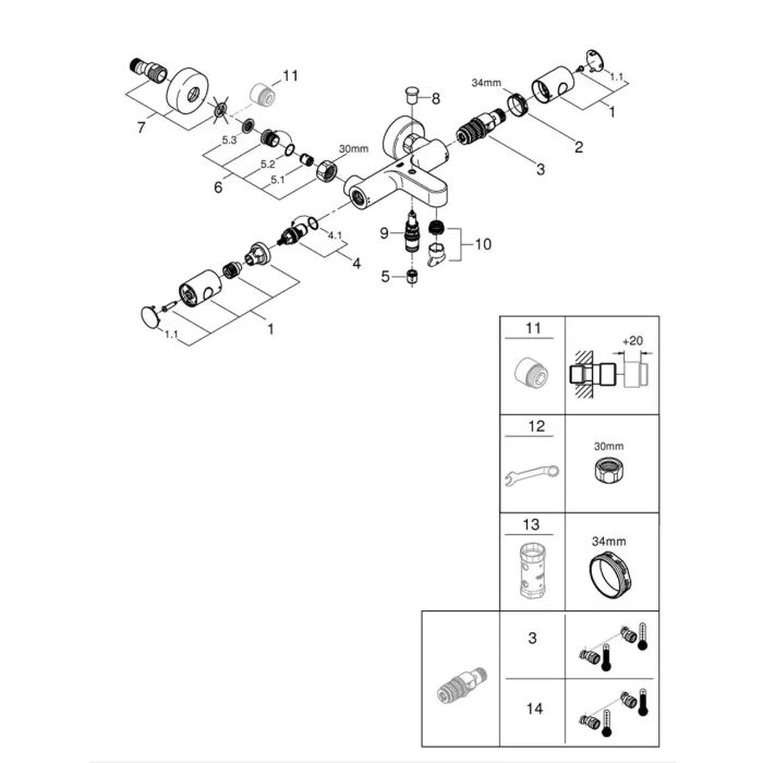 Смеситель Grohe QuickFix Precision Get (34774000) изображение 4