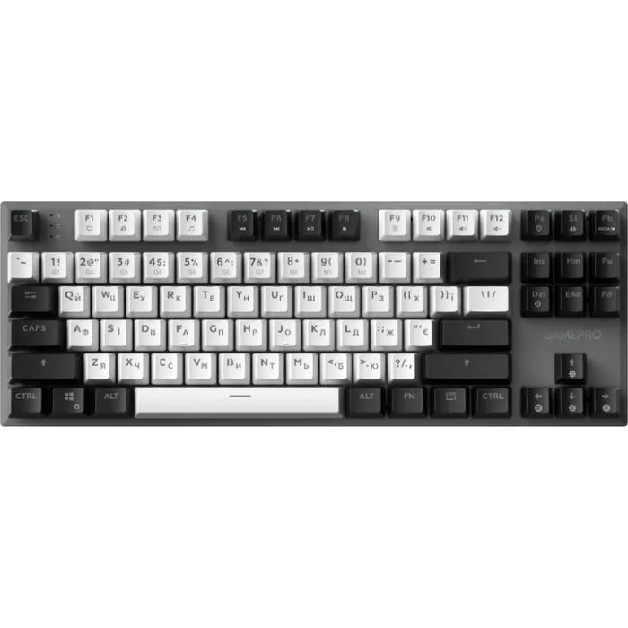 Клавіатура GamePro Genesis Joker MK124G Outemu Red Switch USB UA Gray (MK124G) зображення 6