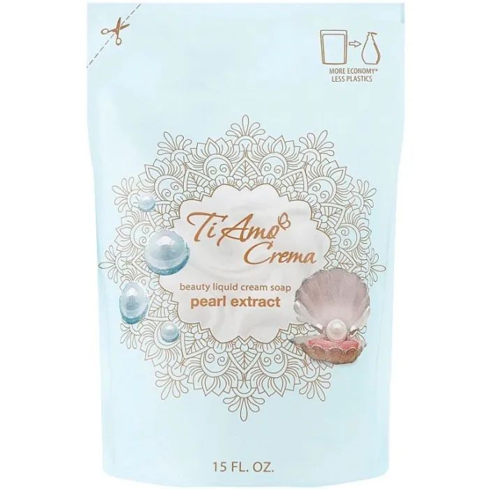 Жидкое мыло Ti Amo Crema С экстрактом жемчужин 450 мл (4820195509425)