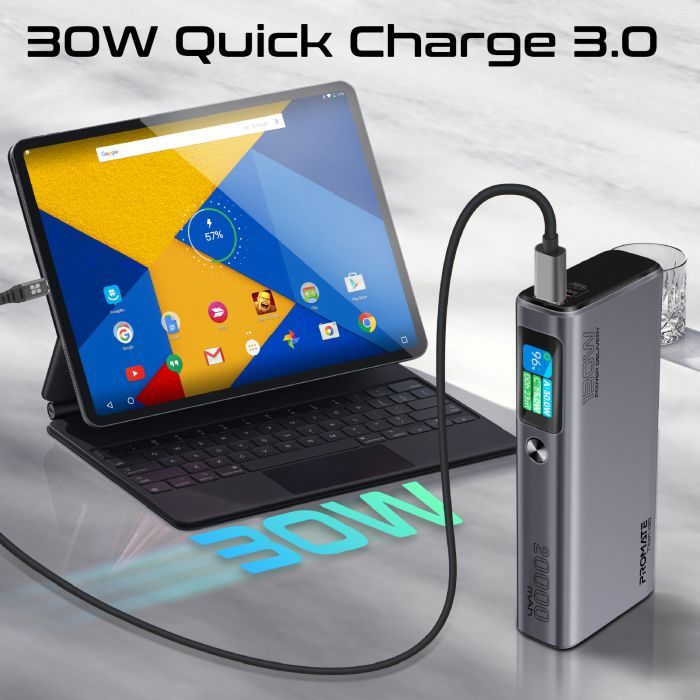 Батарея універсальна Promate 20000mAh 130W (titan-130) зображення 7