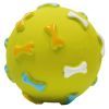 Игрушка для собак MISOKO&CO Мячик с косточками зеленый 7.6 см (BEITJ00006P-Z)