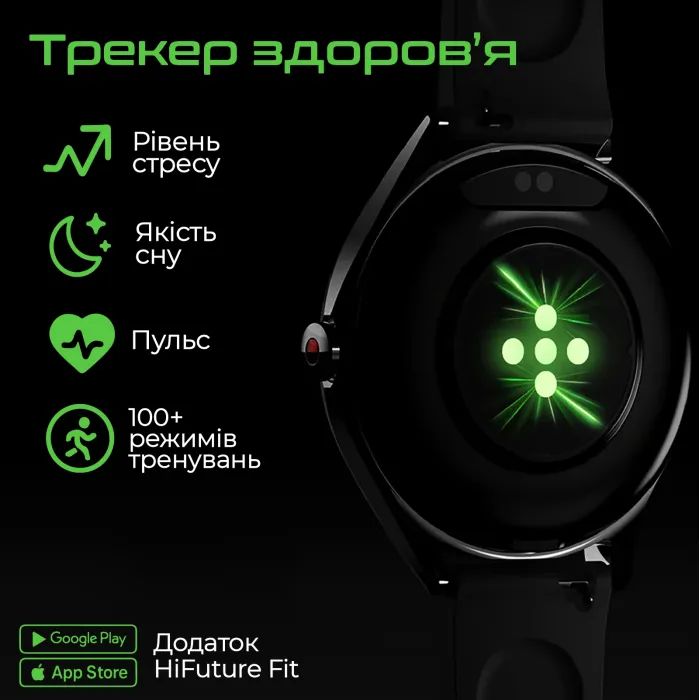 Смарт-годинник HiFuture aura 2 rose gold (aura2.rosegold) зображення 3